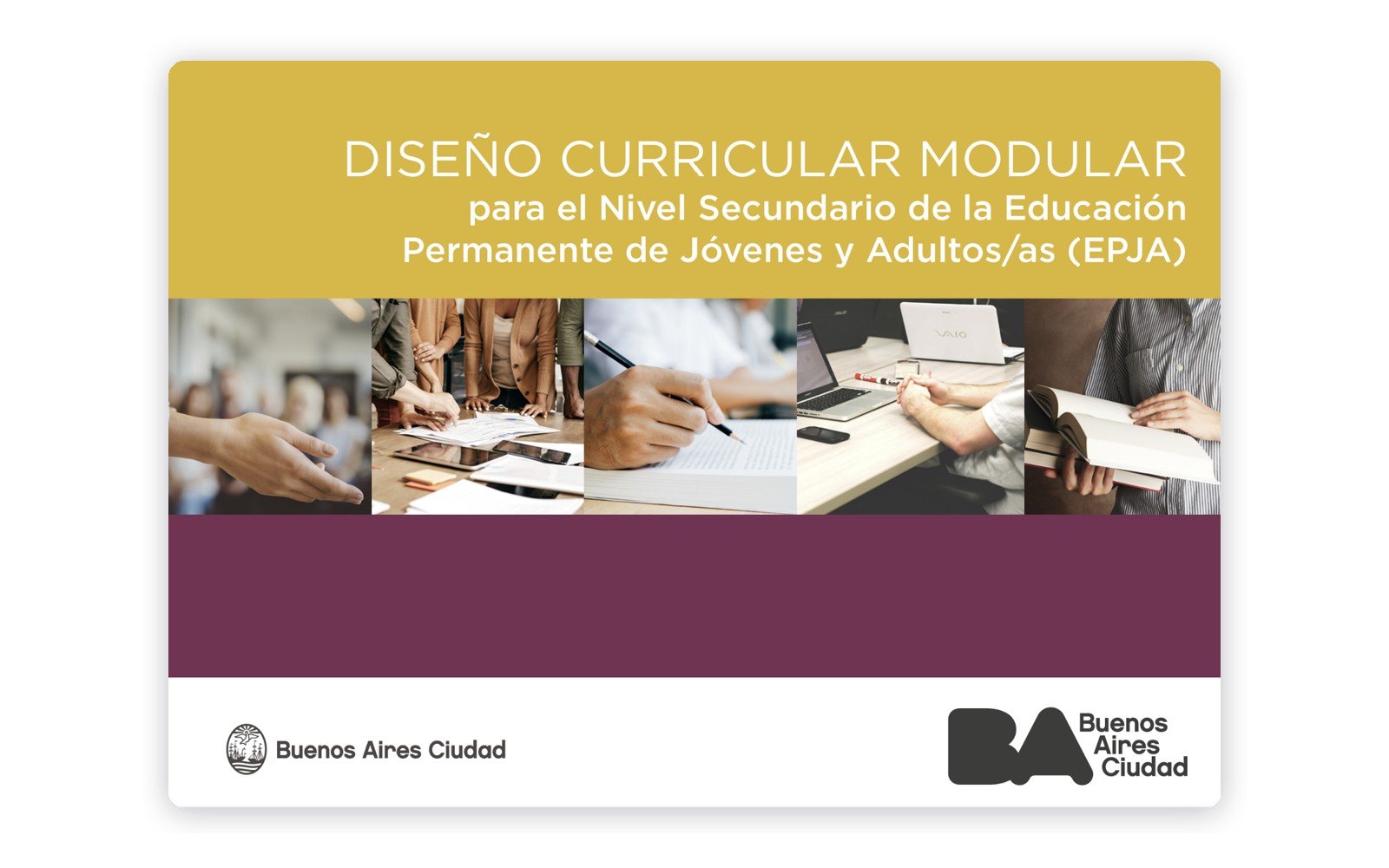 Diseño curricular modular — nivel secundario para adultos (EPJA)